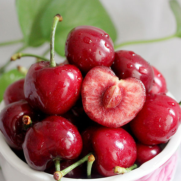 烟港 现货烟台大樱桃国产车厘子拉宾斯2斤装 